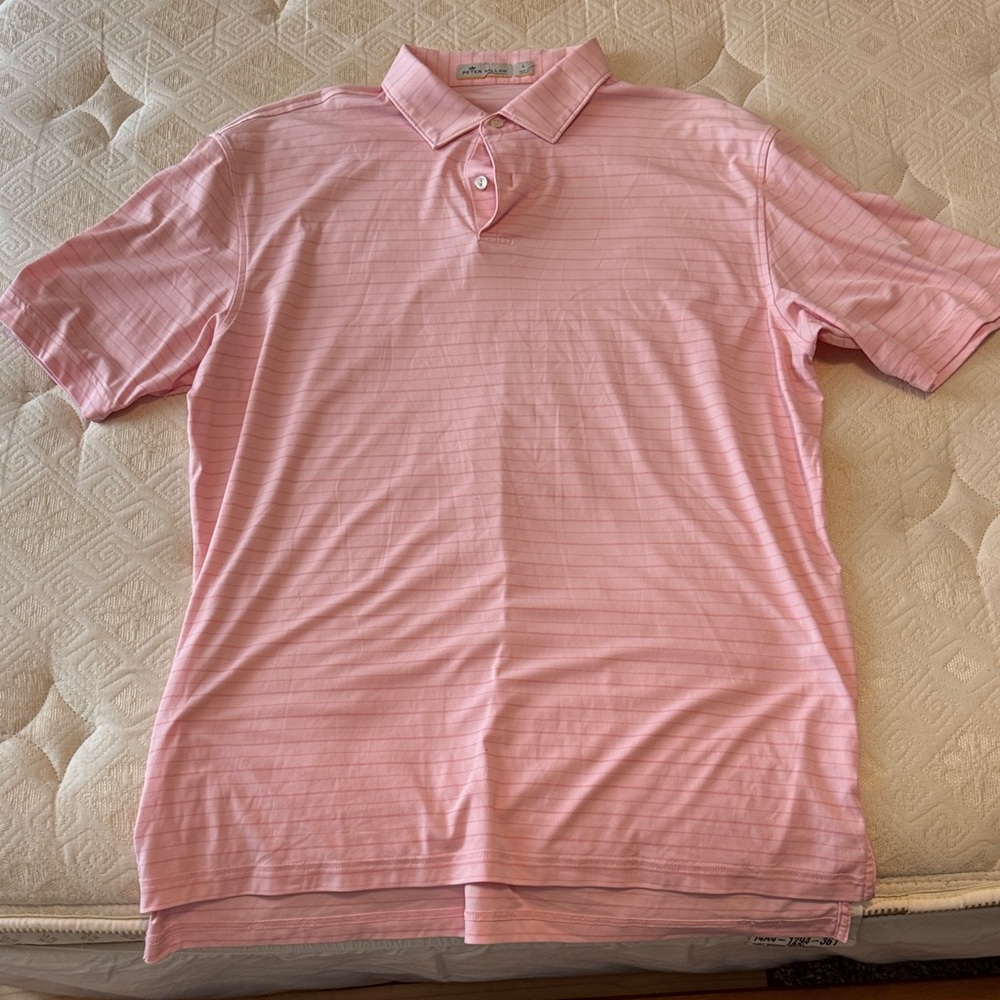 Peter Millar Light Pink Polo Shirt